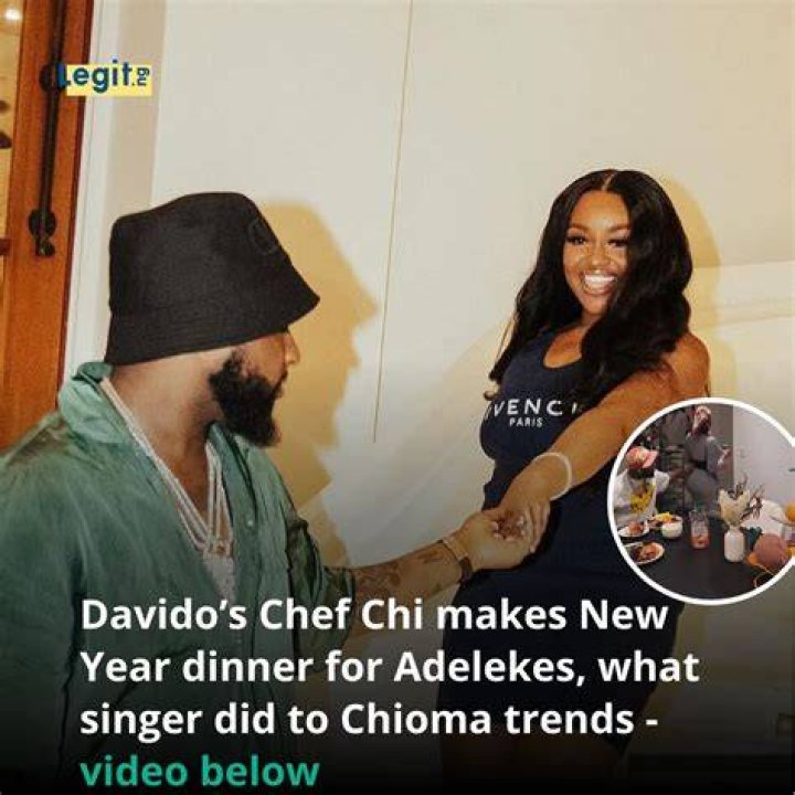 
“My Best Guy” – Chef Chi Says As She Shares Photo Of Herself With Davido 