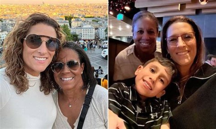 Stephanie White Partner Lisa Salters and Children