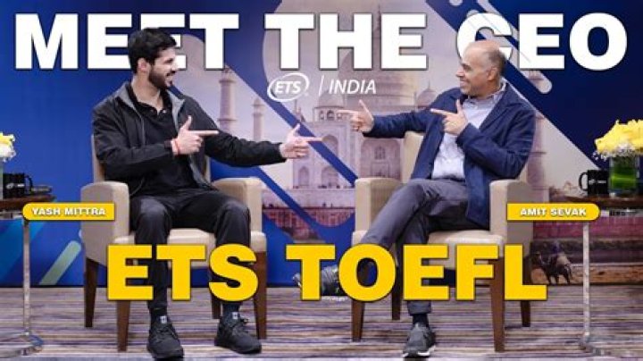 
Who Is Amit Sevak From Global Mindset? Meet The New CEO Of ETS 