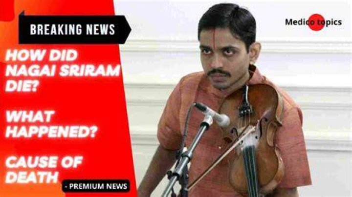 
Who Was Nagai Sriram? Know About The Musician’s Cause Of Death 
